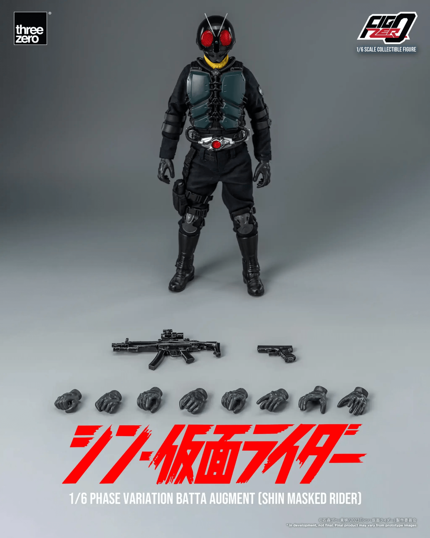 《預訂已截單》threezero FigZero 1/6 大量發生型相變異蝗蟲怪人（新·幪面超人）《2025年第一季發售》 - Microworks ACG
