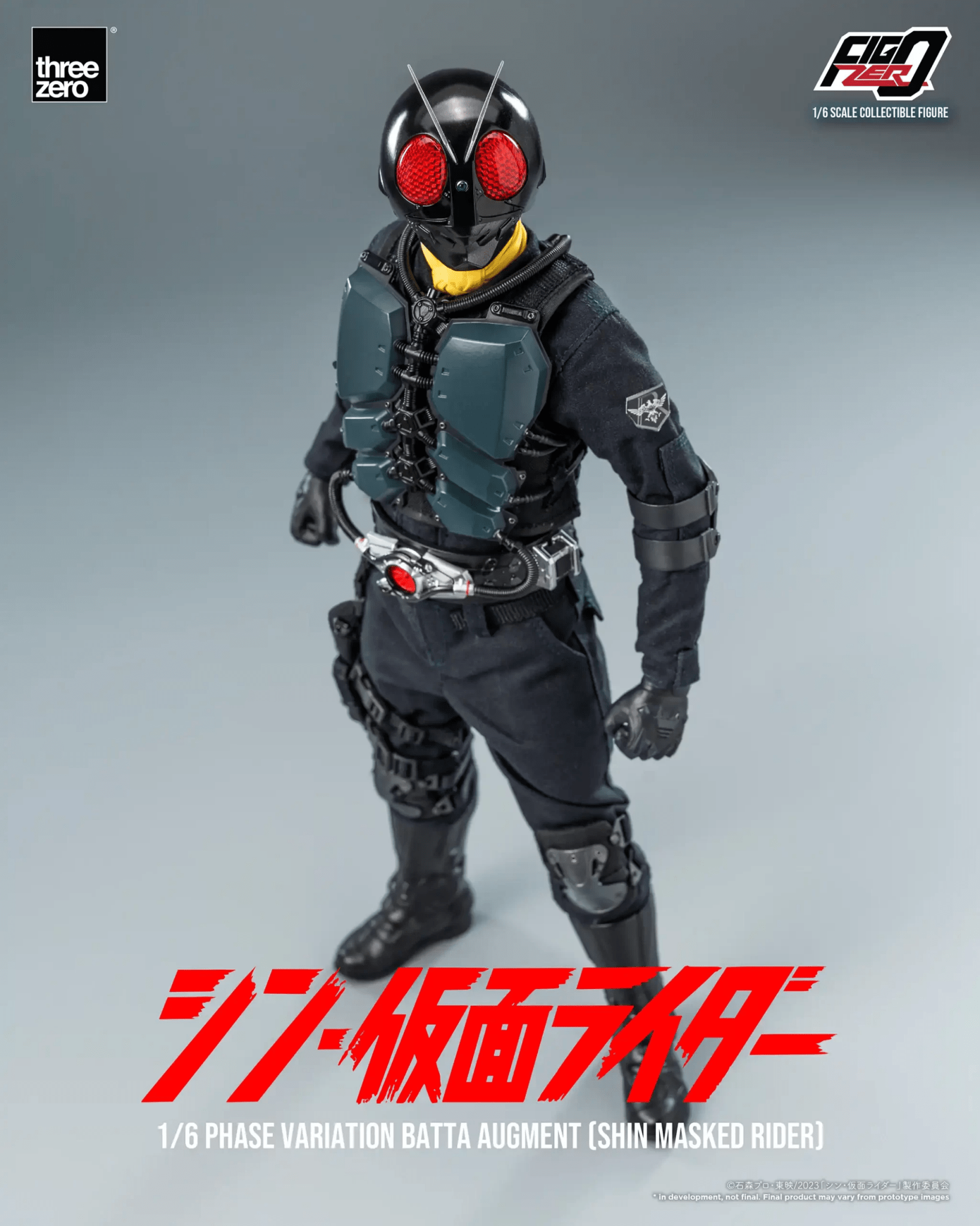《預訂已截單》threezero FigZero 1/6 大量發生型相變異蝗蟲怪人（新·幪面超人）《2025年第一季發售》 - Microworks ACG
