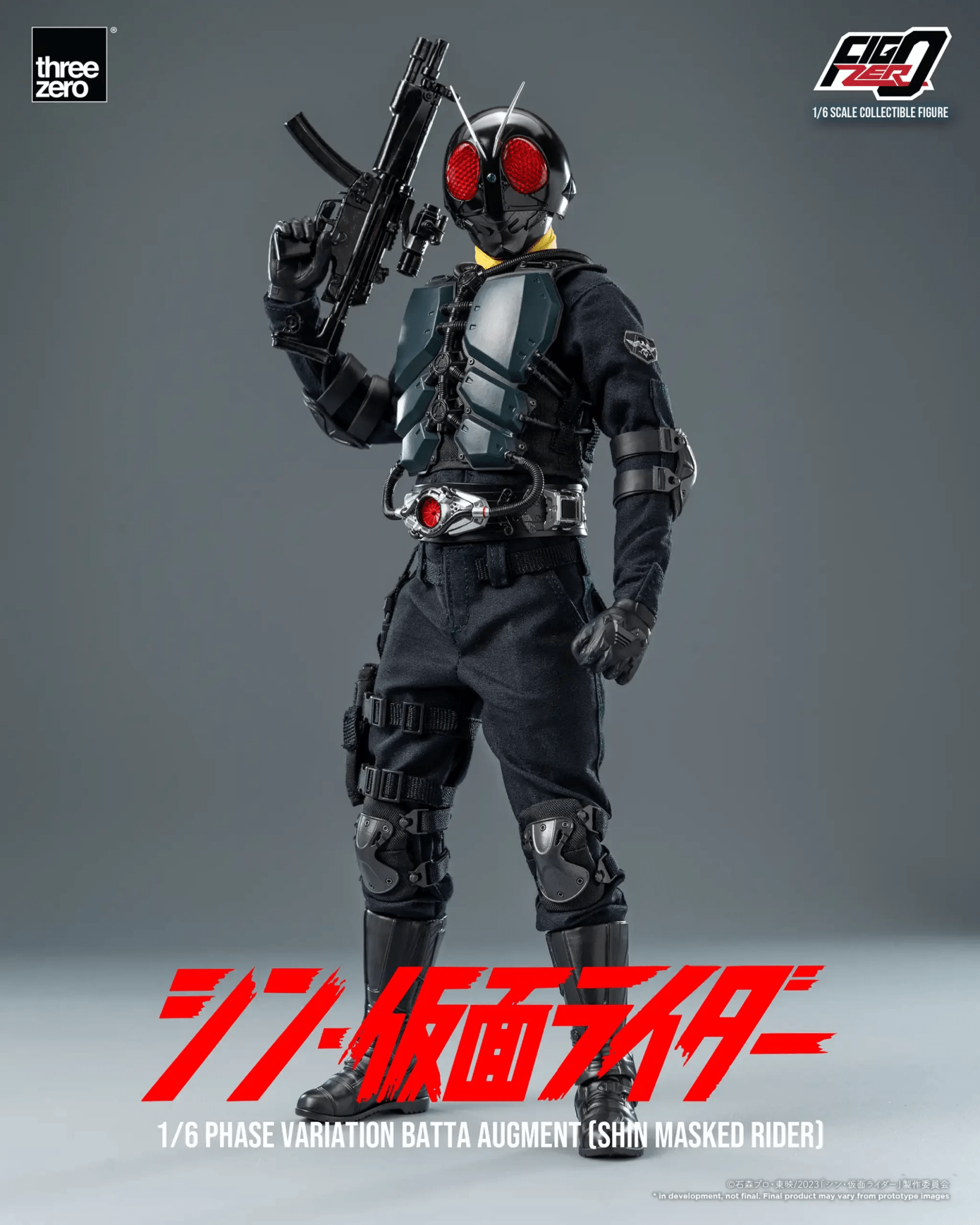 《預訂已截單》threezero FigZero 1/6 大量發生型相變異蝗蟲怪人（新·幪面超人）《2025年第一季發售》 - Microworks ACG