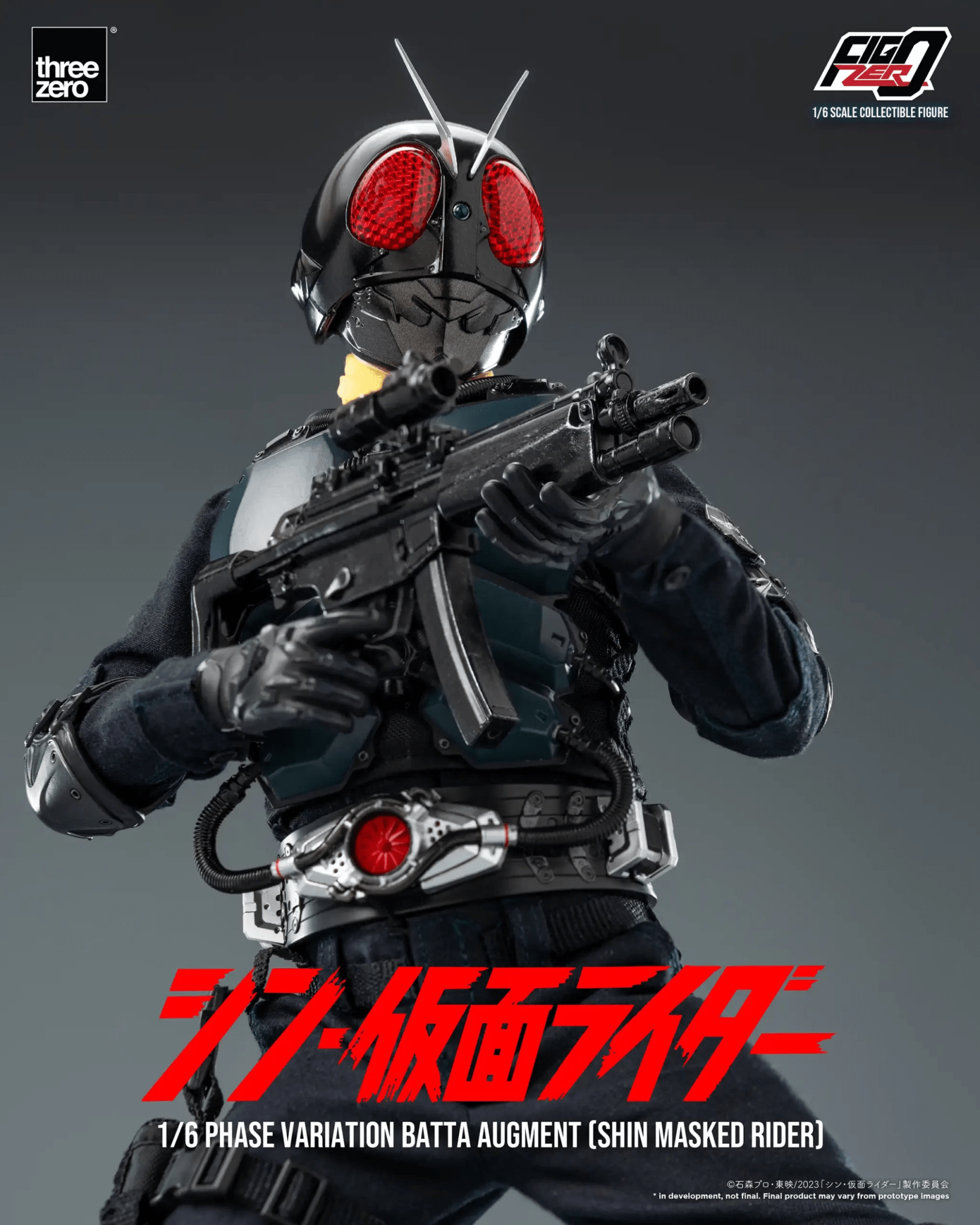 《預訂已截單》threezero FigZero 1/6 大量發生型相變異蝗蟲怪人（新·幪面超人）《2025年第一季發售》 - Microworks ACG