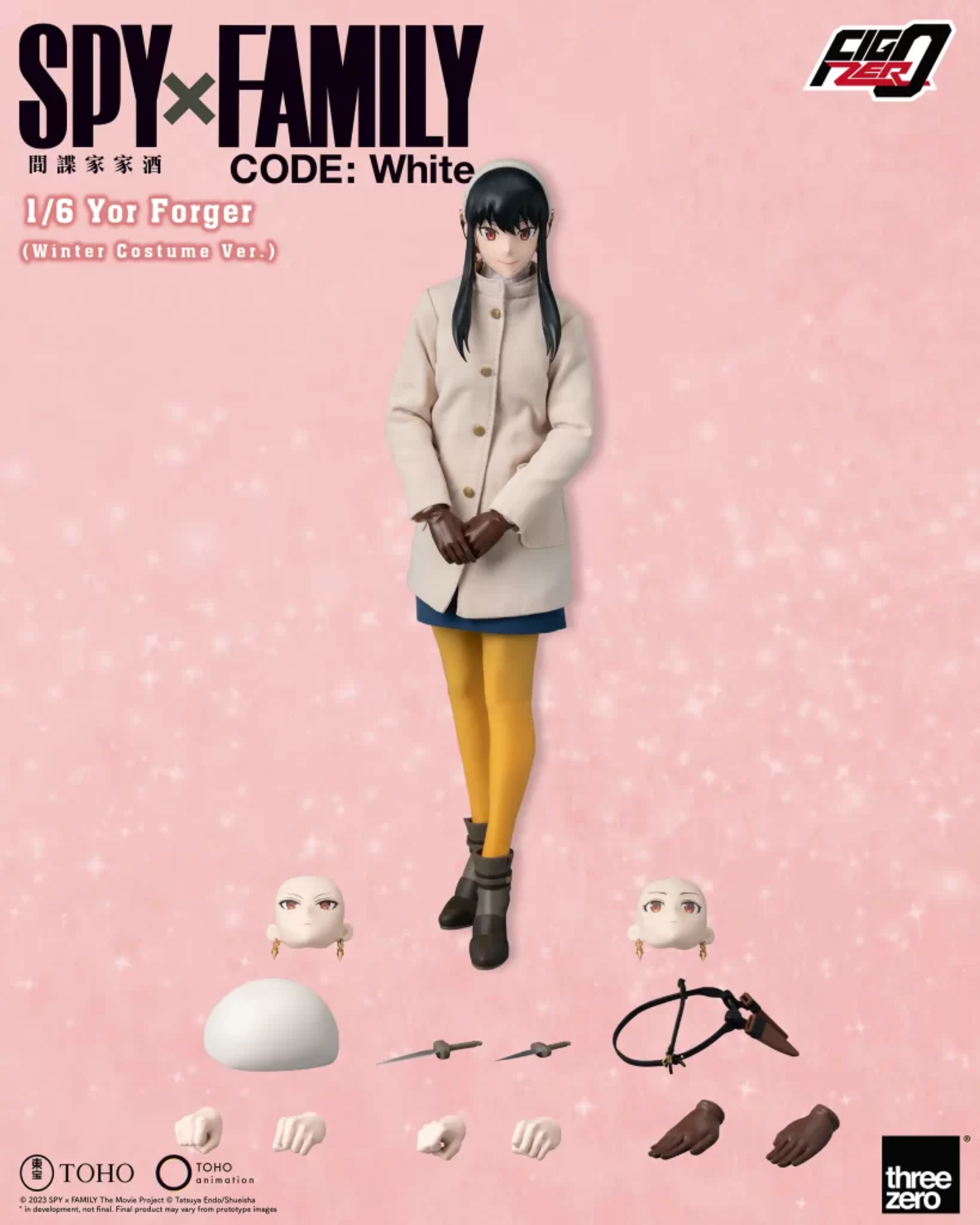 《預訂已截單》threezero 《劇場版 SPY×FAMILY CODE: White》FigZero 1/6 約兒‧佛傑（冬季服裝版）《2024年第三季發售》
