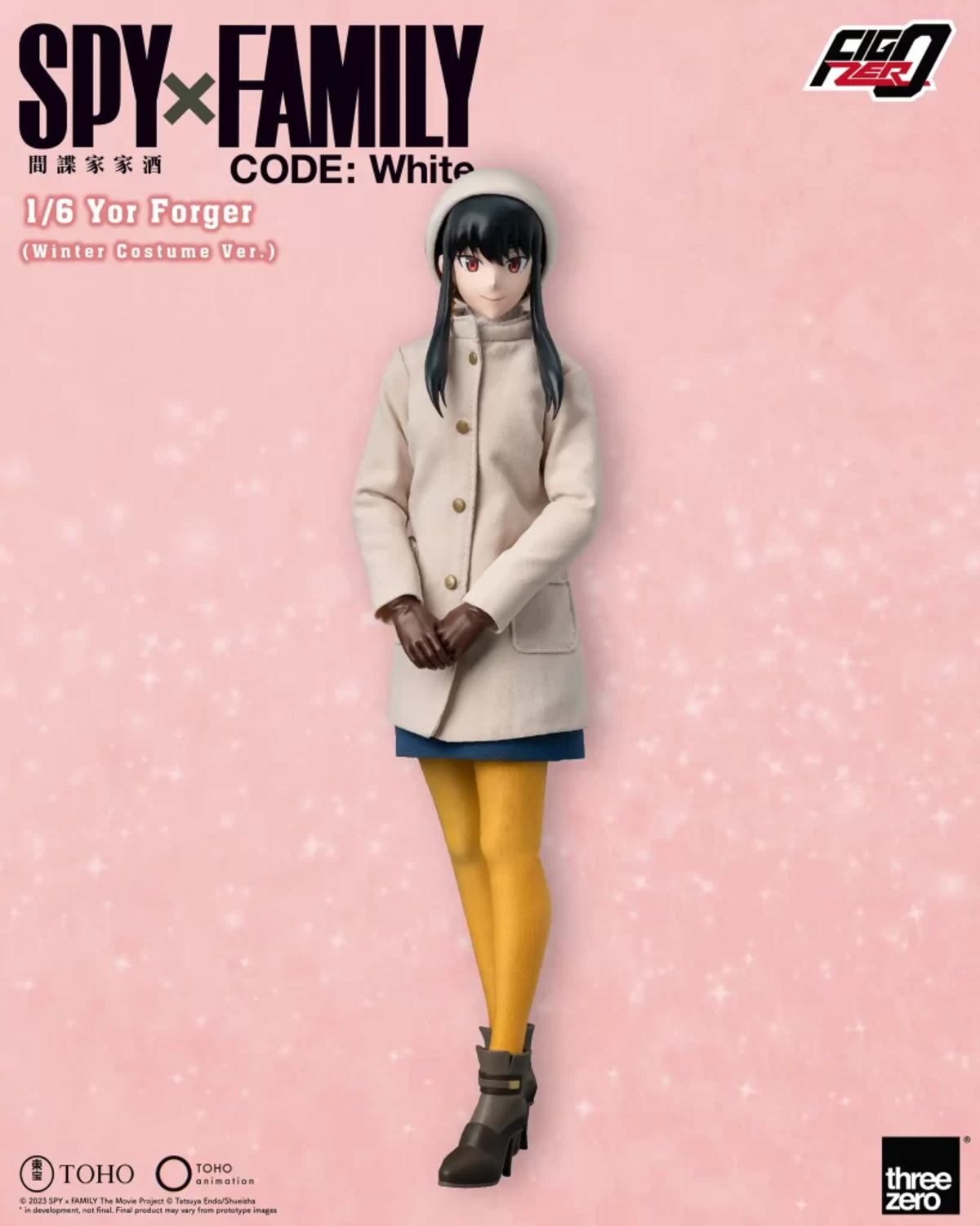 《預訂已截單》threezero 《劇場版 SPY×FAMILY CODE: White》FigZero 1/6 約兒‧佛傑（冬季服裝版）《2024年第三季發售》