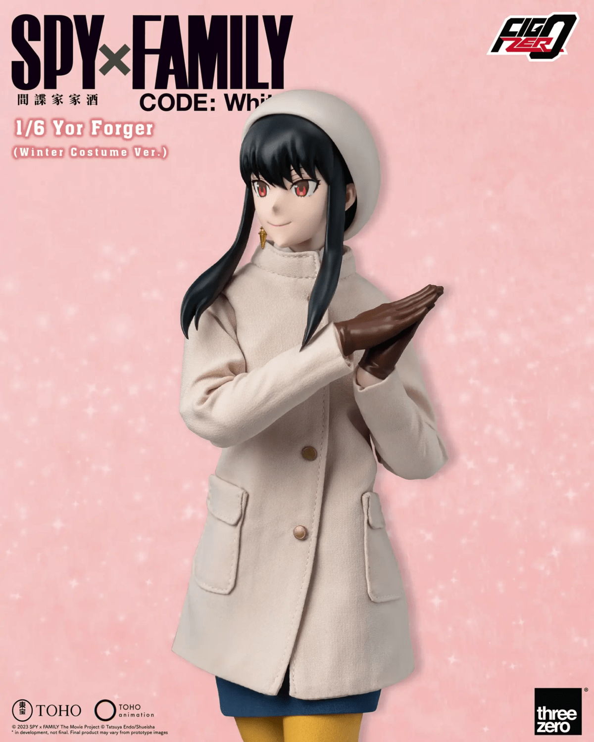 《預訂已截單》threezero 《劇場版 SPY×FAMILY CODE: White》FigZero 1/6 約兒‧佛傑（冬季服裝版）《2024年第三季發售》 - Microworks ACG