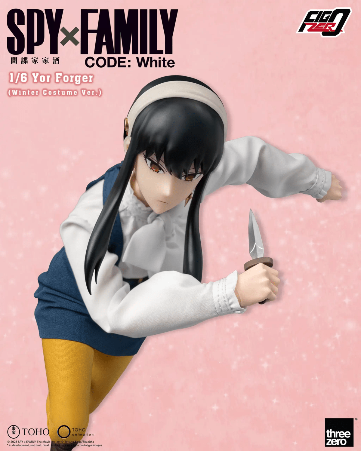《預訂已截單》threezero 《劇場版 SPY×FAMILY CODE: White》FigZero 1/6 約兒‧佛傑（冬季服裝版）《2024年第三季發售》 - Microworks ACG
