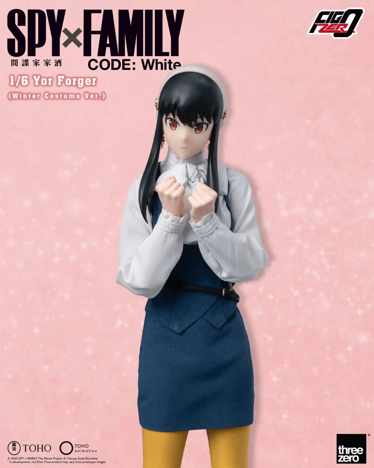 《預訂已截單》threezero 《劇場版 SPY×FAMILY CODE: White》FigZero 1/6 約兒‧佛傑（冬季服裝版）《2024年第三季發售》 - Microworks ACG