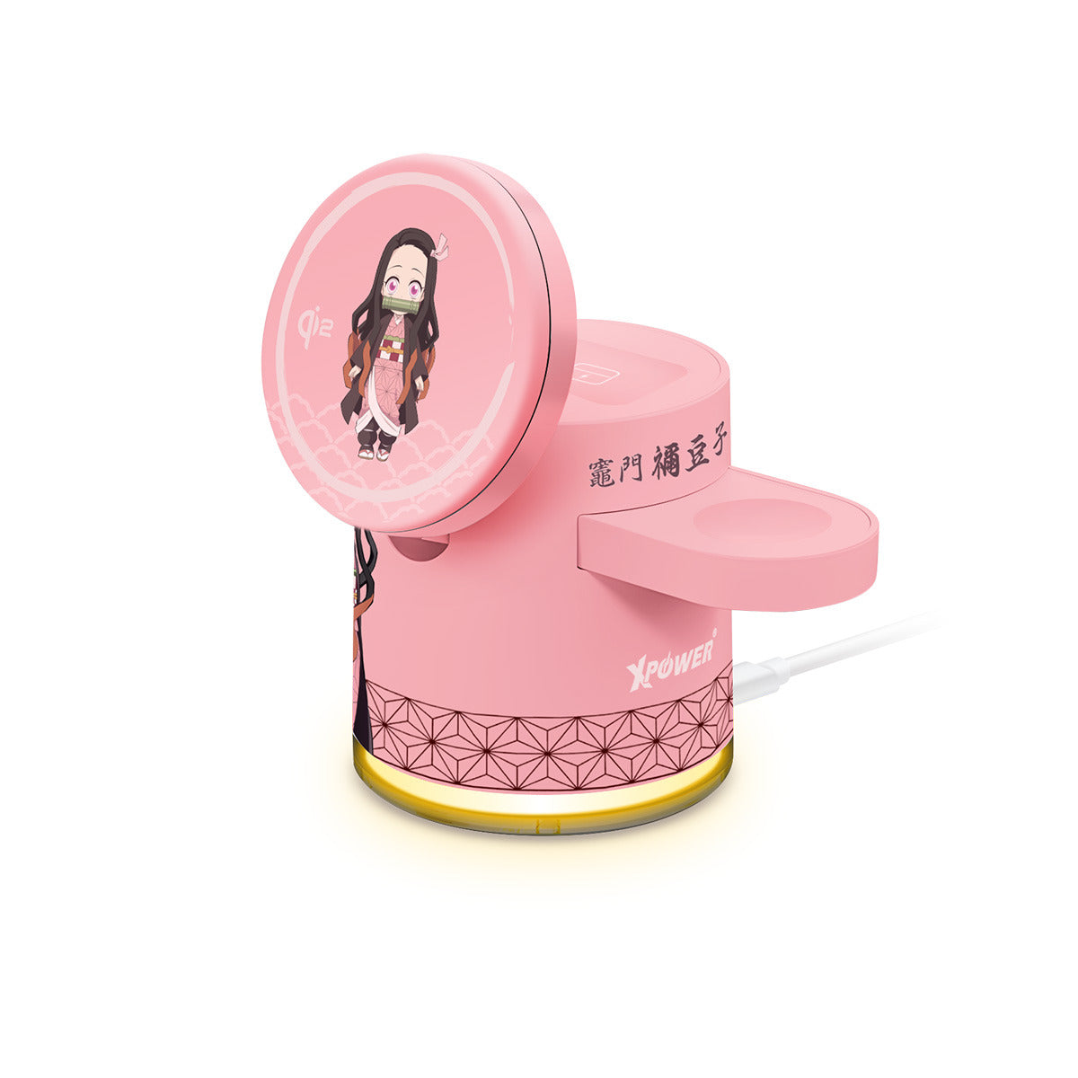 《預訂》XPower 鬼滅之刃 GE1 Qi2迷你掌心5合1 MagCharge 15W