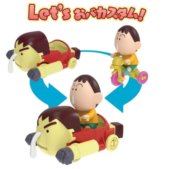 蠟筆小新組合三輪車 - 第二彈 及 第三彈 - Microworks ACG