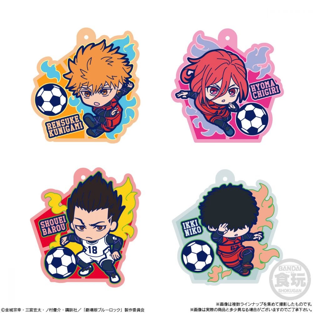 Bandai Candy Toy 藍色監獄 POP橡膠 - Microworks ACG