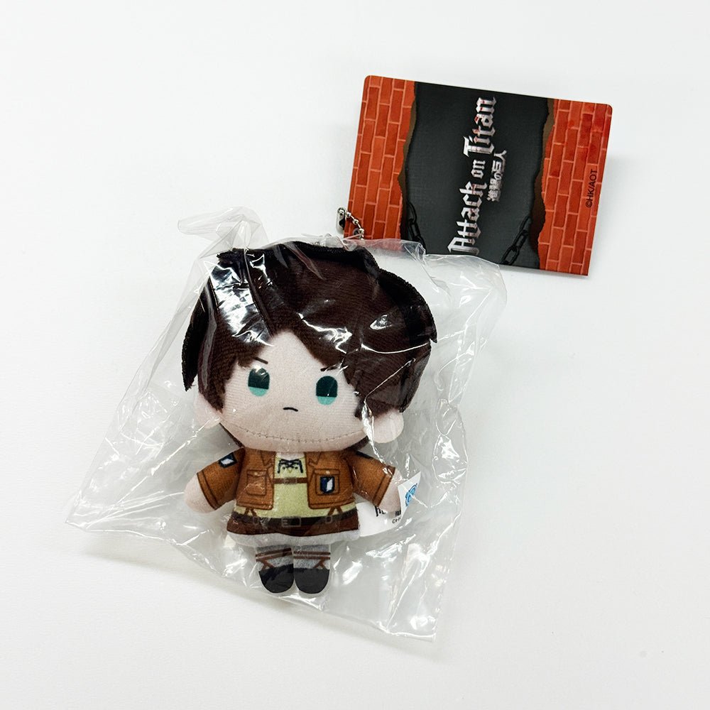進撃的巨人 迷你毛公仔掛件 艾倫 - Microworks ACG
