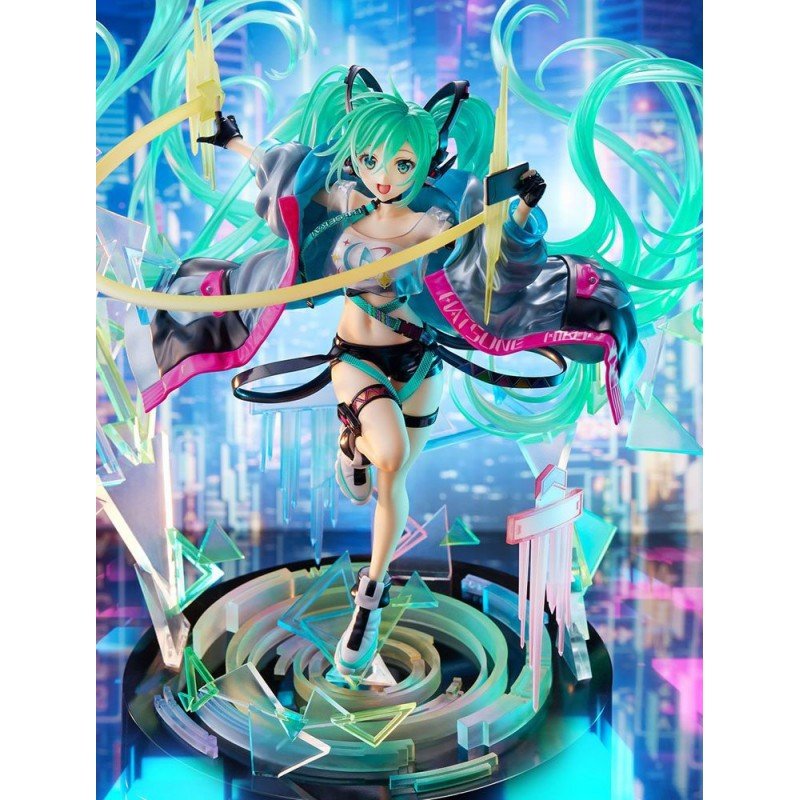 SHIBUYA SCRAMBLE FIGURE 《世界計劃 繽紛舞台！feat.初音未來》1/7 比例人像 初音未來 - RAGE 世界計劃 2020 Ver. - Microworks ACG