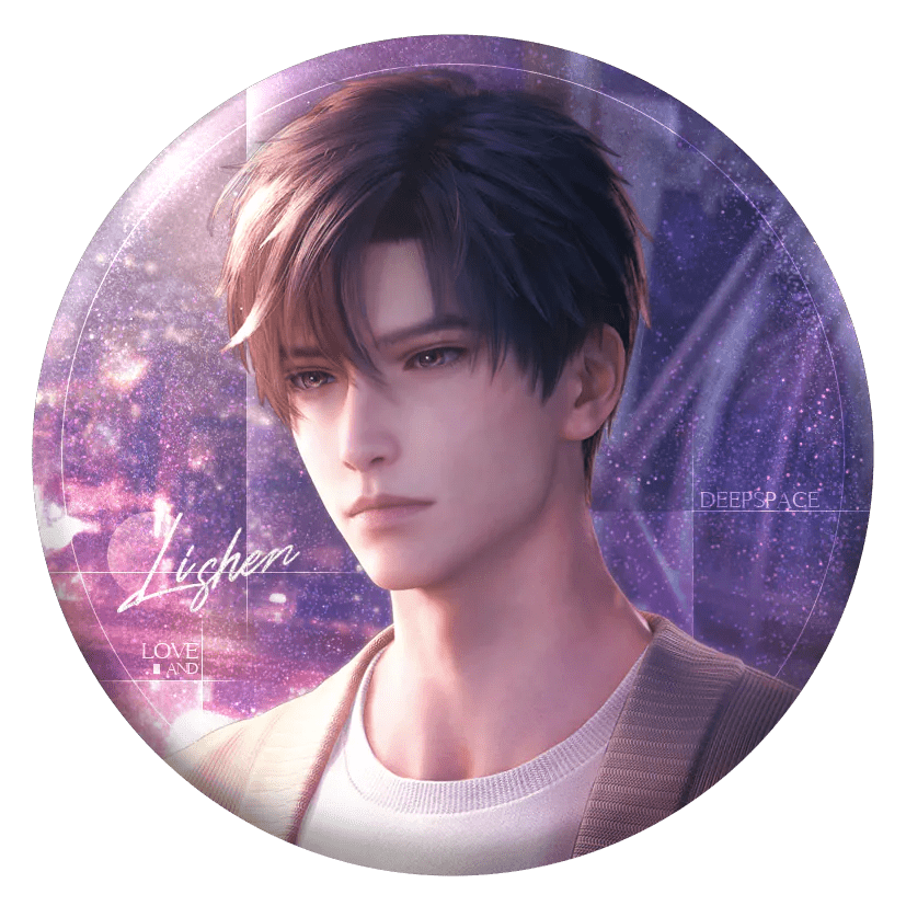 戀與深空 極空迴響微章 黎深 - Microworks ACG