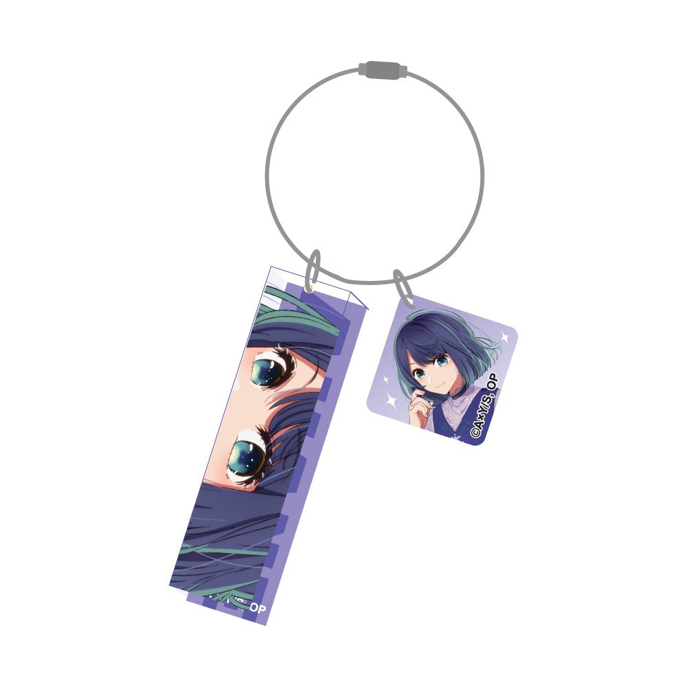 我推的孩子 長方形角色阿加力匙扣 - Microworks ACG