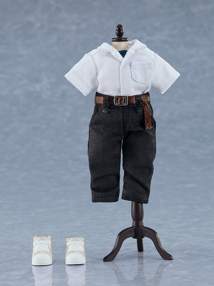 《預訂已截單》Good Smile 黏土娃《福音戰士新劇場版》服裝套組 第3新東京市立第壹中學制服:Boy《2025年11月發售》 - Microworks ACG