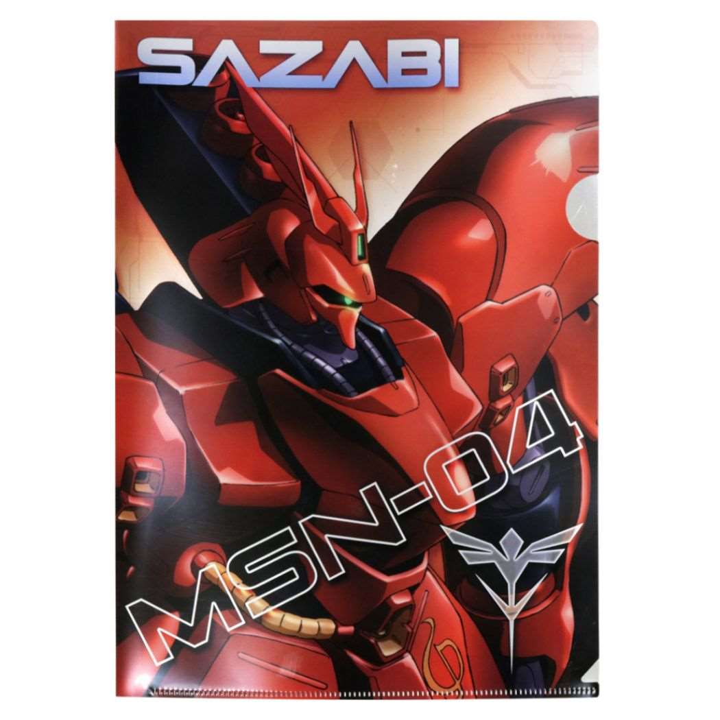 機動戰士高達 金屬色文件夾 沙煞比 - Microworks ACG