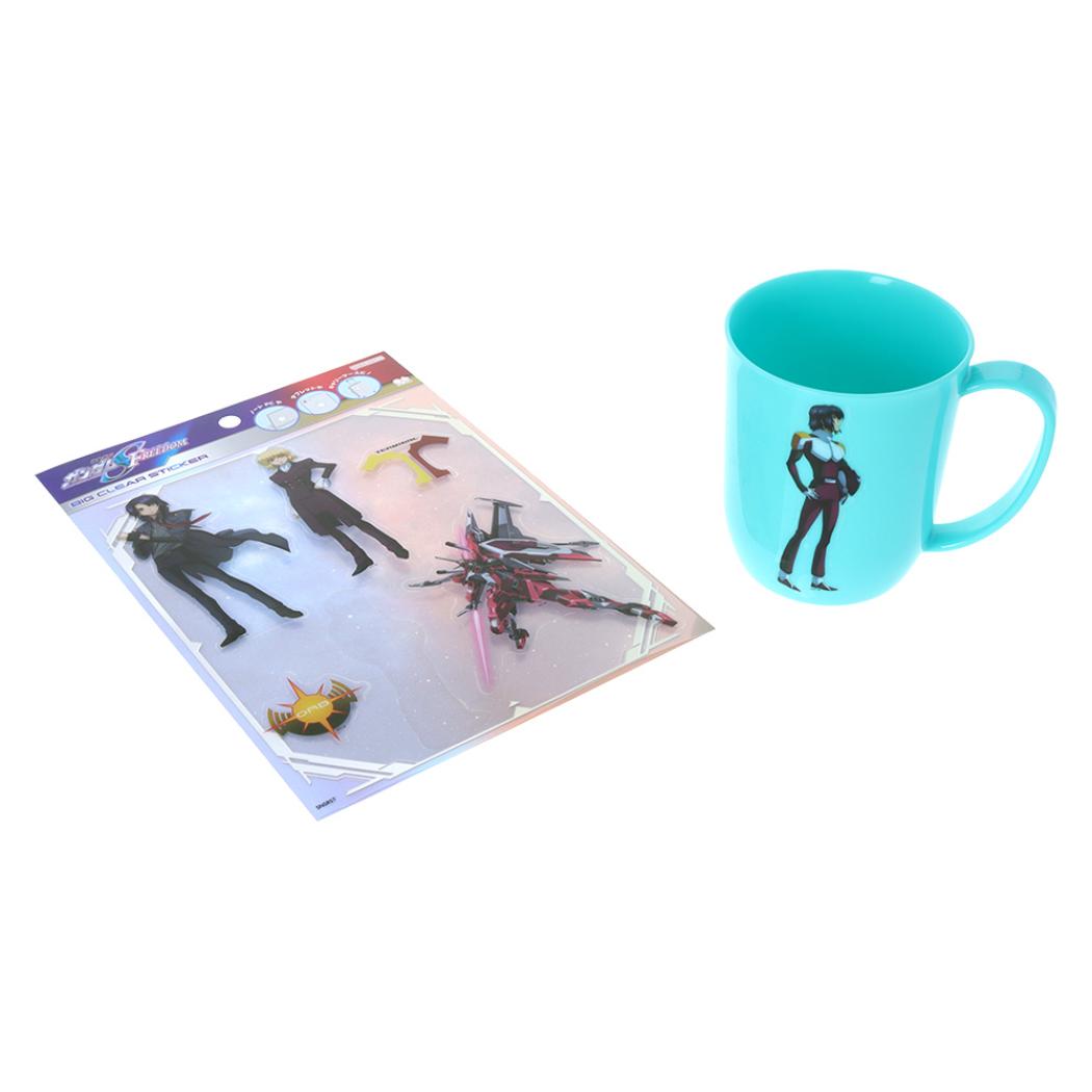 機動戰士高達SEED FREEDOM 透明貼紙 B款 (阿斯蘭&卡佳里) - Microworks ACG