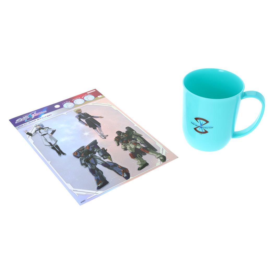 機動戰士高達SEED FREEDOM 透明貼紙 D款 (伊薩克&迪安卡) - Microworks ACG