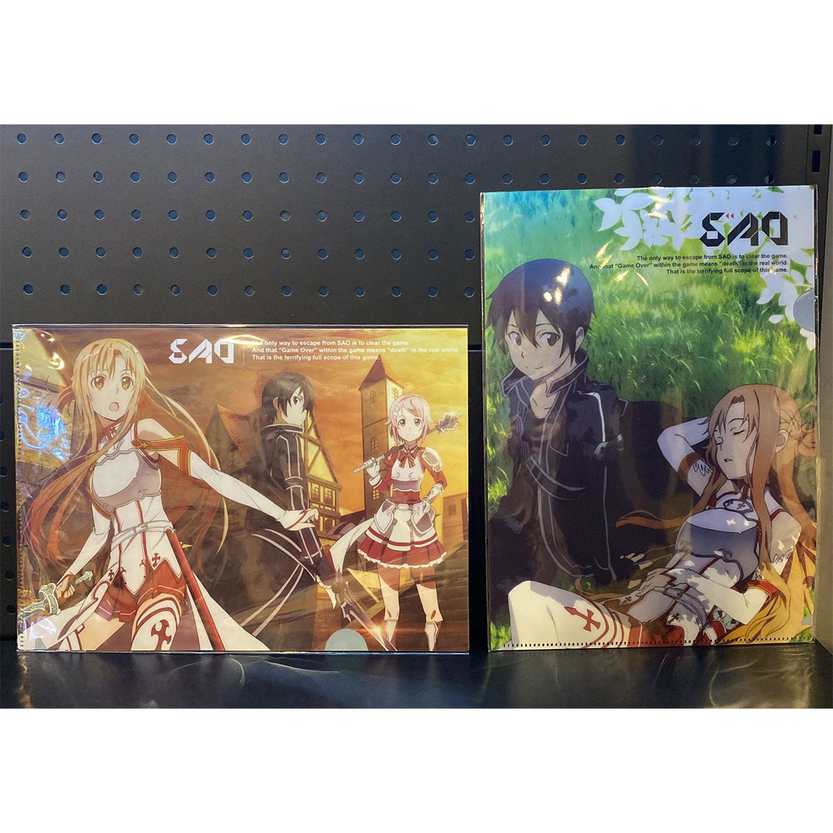 刀劍神域Ⅲ A4文件夾(2入) A款 綜合 - Microworks ACG