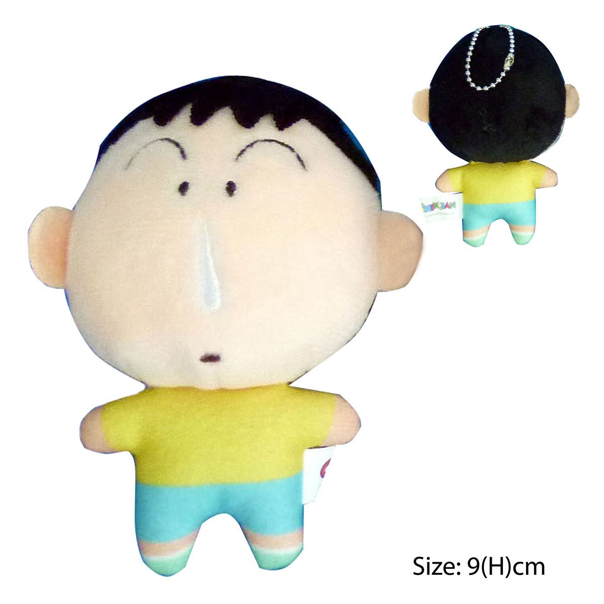 蠟筆小新 公仔 9CM 阿呆大頭小身 - Microworks ACG