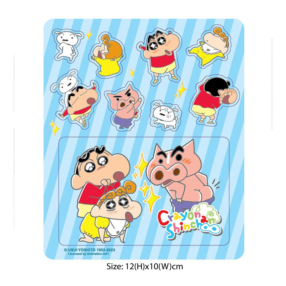 蠟筆小新 DIY貼紙 - Microworks ACG