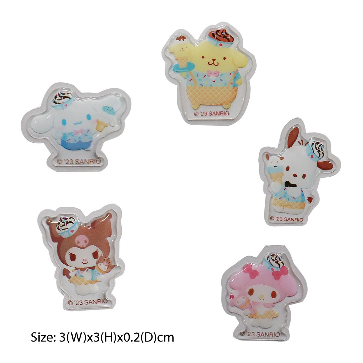 Sanrio 角色 貼紙 - Microworks ACG