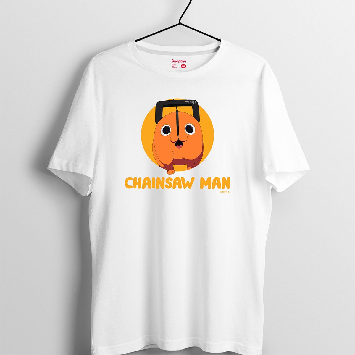 鏈鋸人 T-Shirt 波奇塔正面 白色 - Microworks ACG