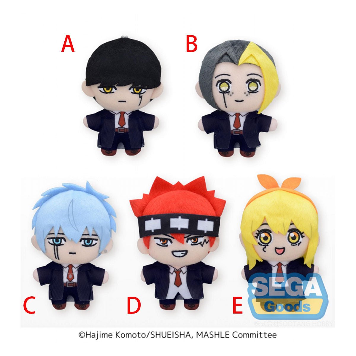 SEGA [迷你毛公仔]《肌肉魔法使 - MASHLE - 》角色系列 - Microworks ACG