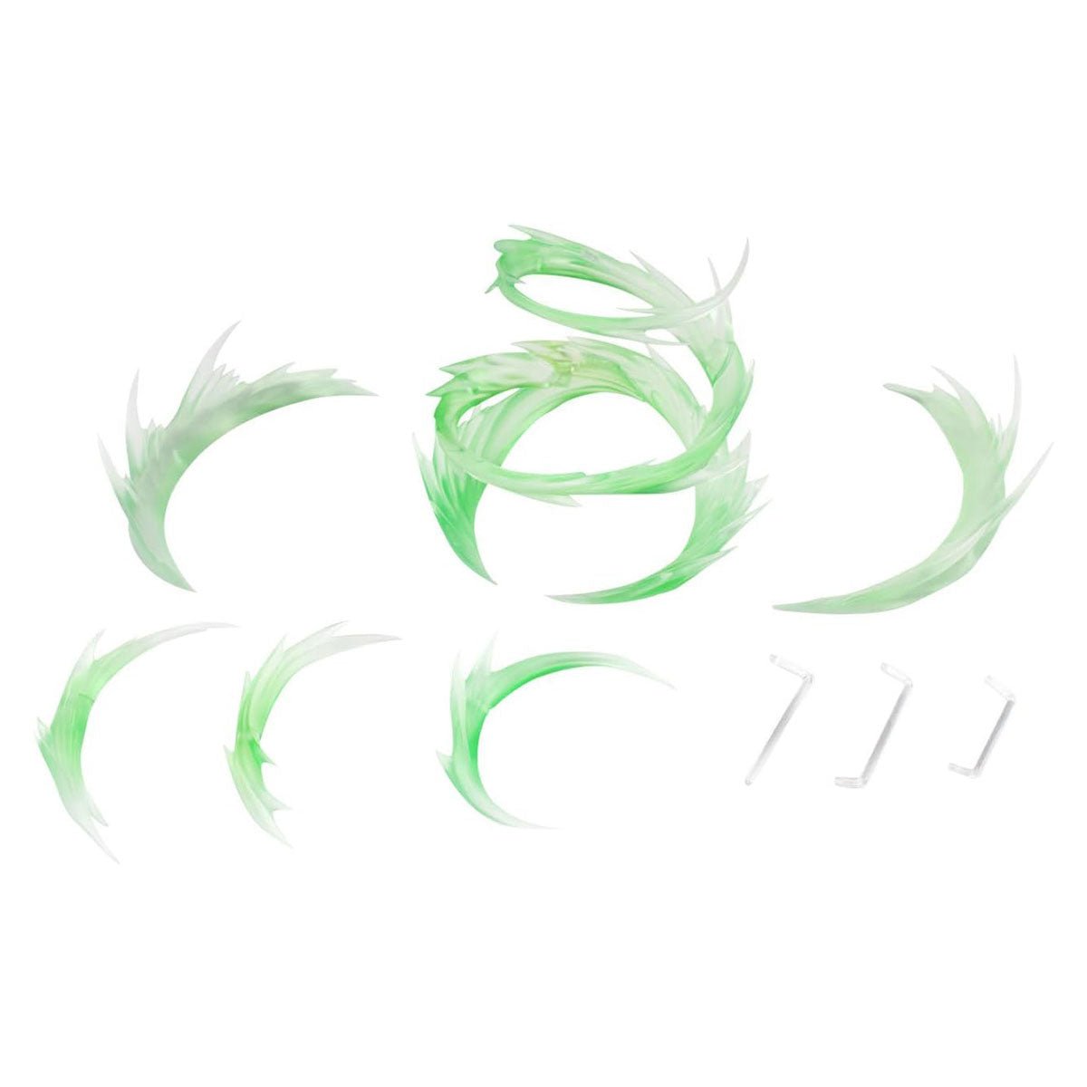 Bandai [魂EFFECT] 旋風特效配件 (綠色) - Microworks ACG