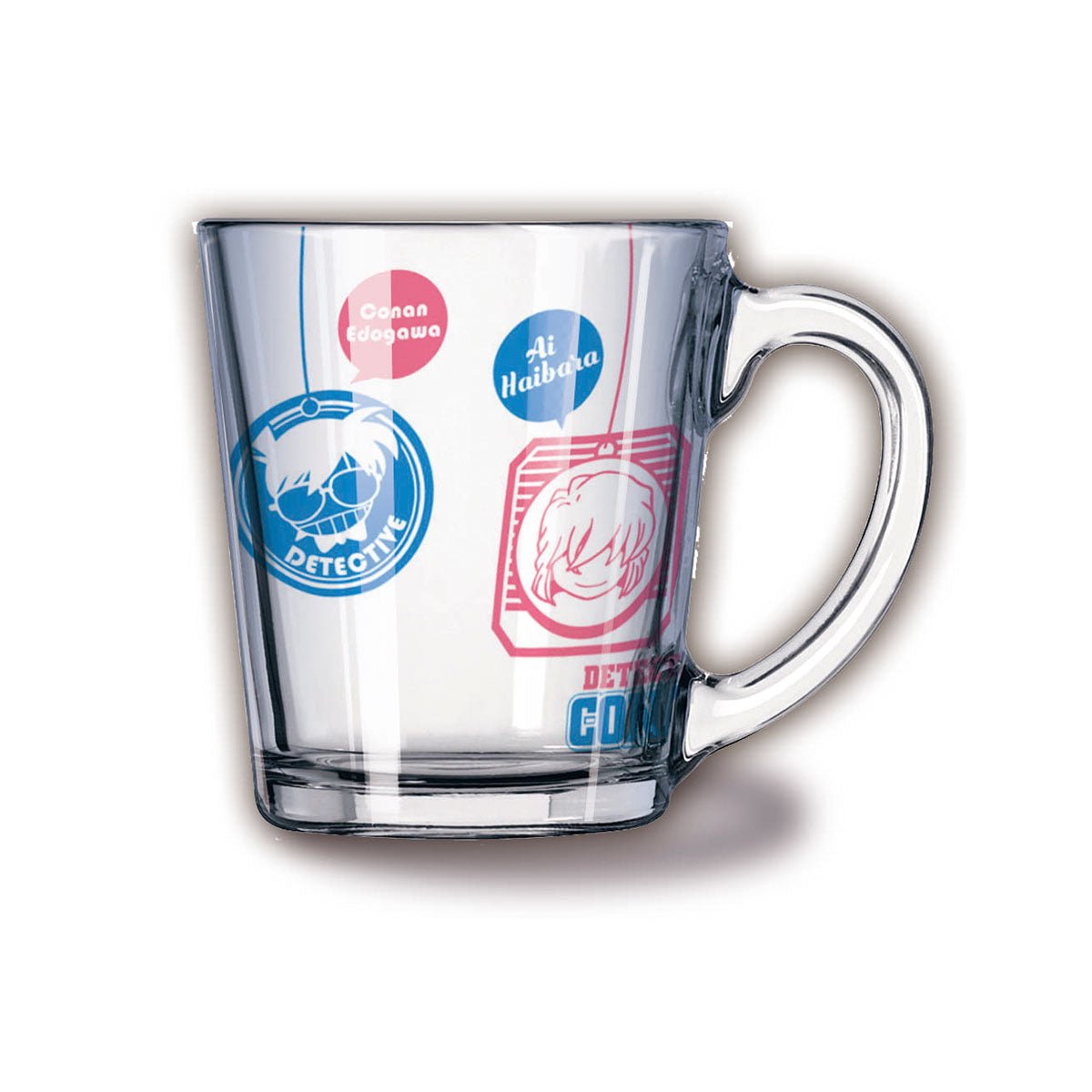 名偵探柯南 透明玻璃杯 茶包 - Microworks ACG