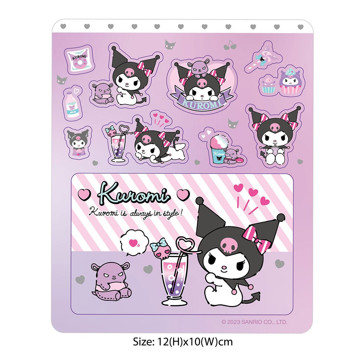 Kuromi DIY貼紙 - Microworks ACG