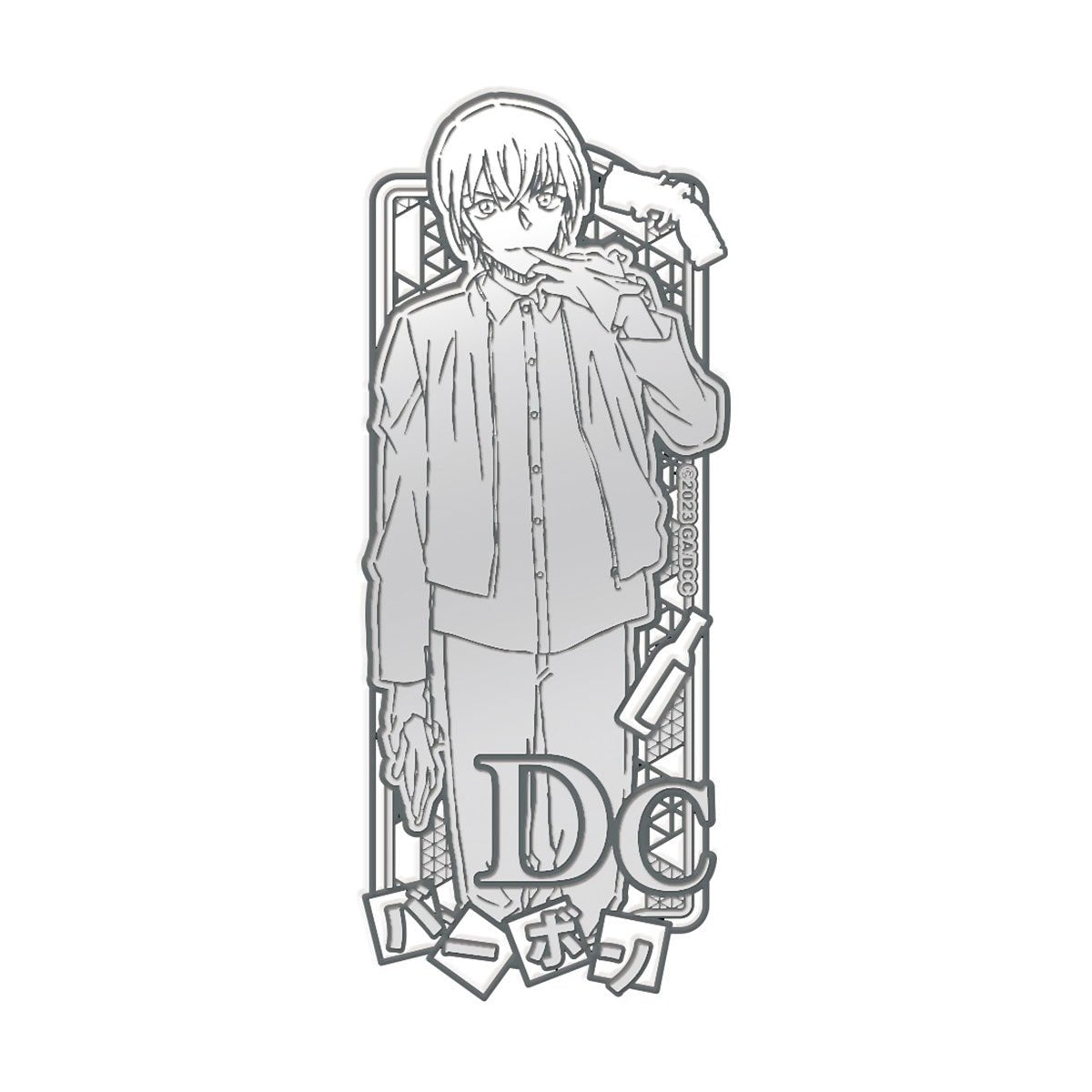 名偵探柯南劇場版 黑鐵的魚影 金屬書籤 波本 - Microworks ACG