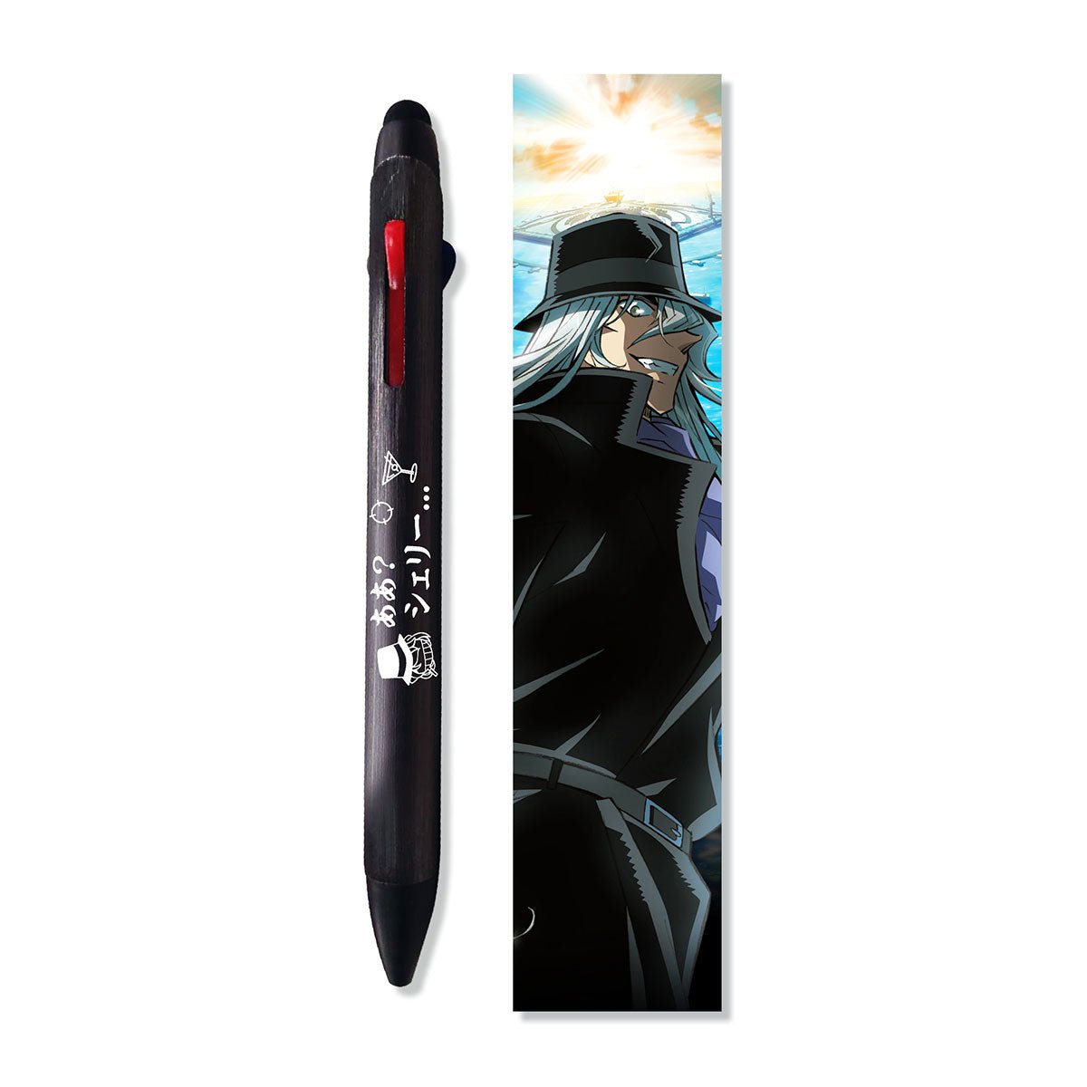 名偵探柯南劇場版 黑鐵的魚影 3色原子筆 - Microworks ACG