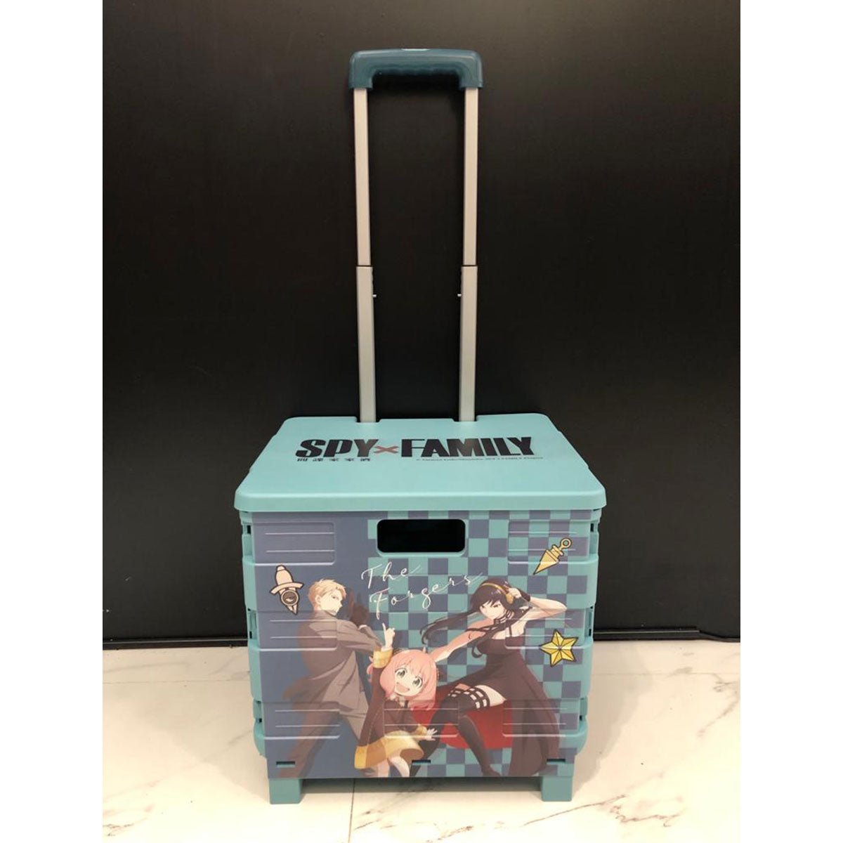 SPY×FAMILY 間諜家家酒 摺疊購物推車 全家福 - Microworks ACG