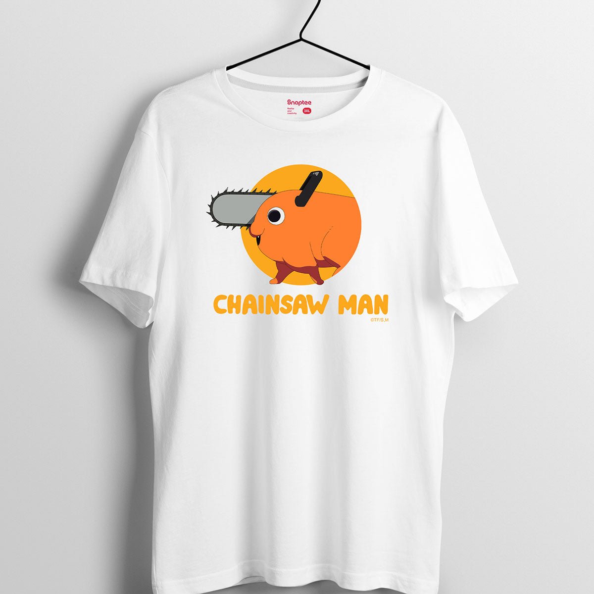 鏈鋸人 T-Shirt 波奇塔側面 白色 - Microworks ACG