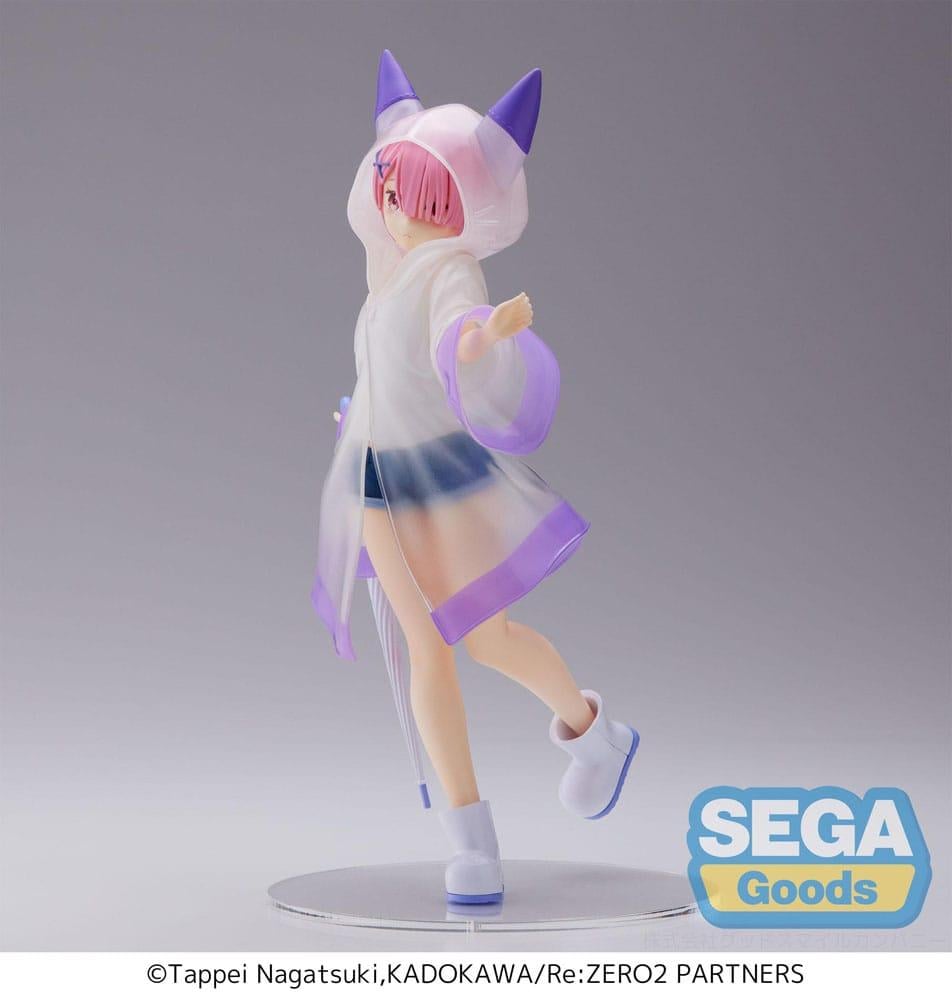 《預訂》SEGA [LUMINASTA]《Re:從零開始的異世界生活》拉姆-雨衣造型-(再販)《2024年2月發售》