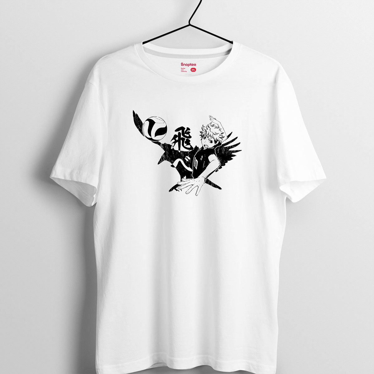 排球少年 T-shirt 翱翔吧！ 日向翔陽 (白色) - Microworks ACG