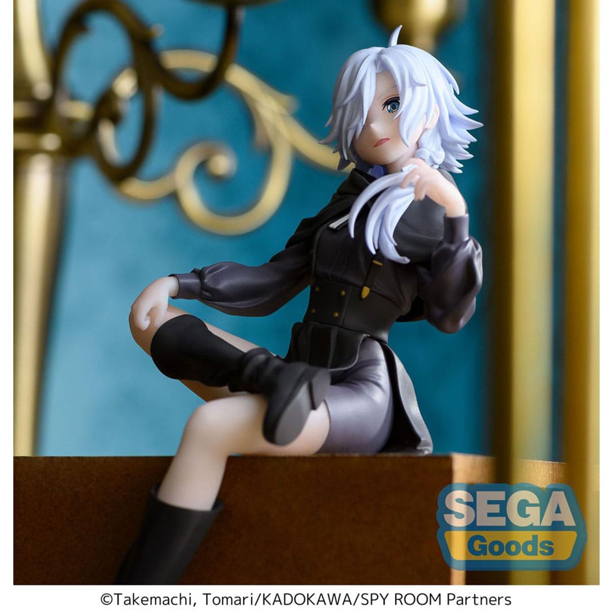 SEGA [PM景品]《間諜教室》莫妮卡 - 坐下造型 - Microworks ACG