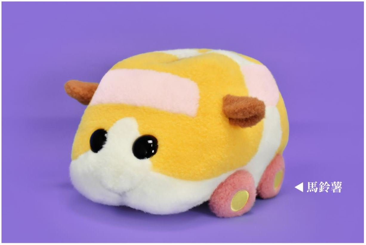 Pui Pui 天竺鼠車車 10吋 紙巾盒套絨毛公仔 - Microworks ACG