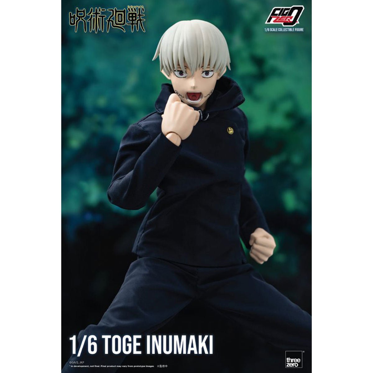 threezero FigZero 1/6狗卷棘 FigZero 1/6 Toge Inumaki - Microworks ACG
