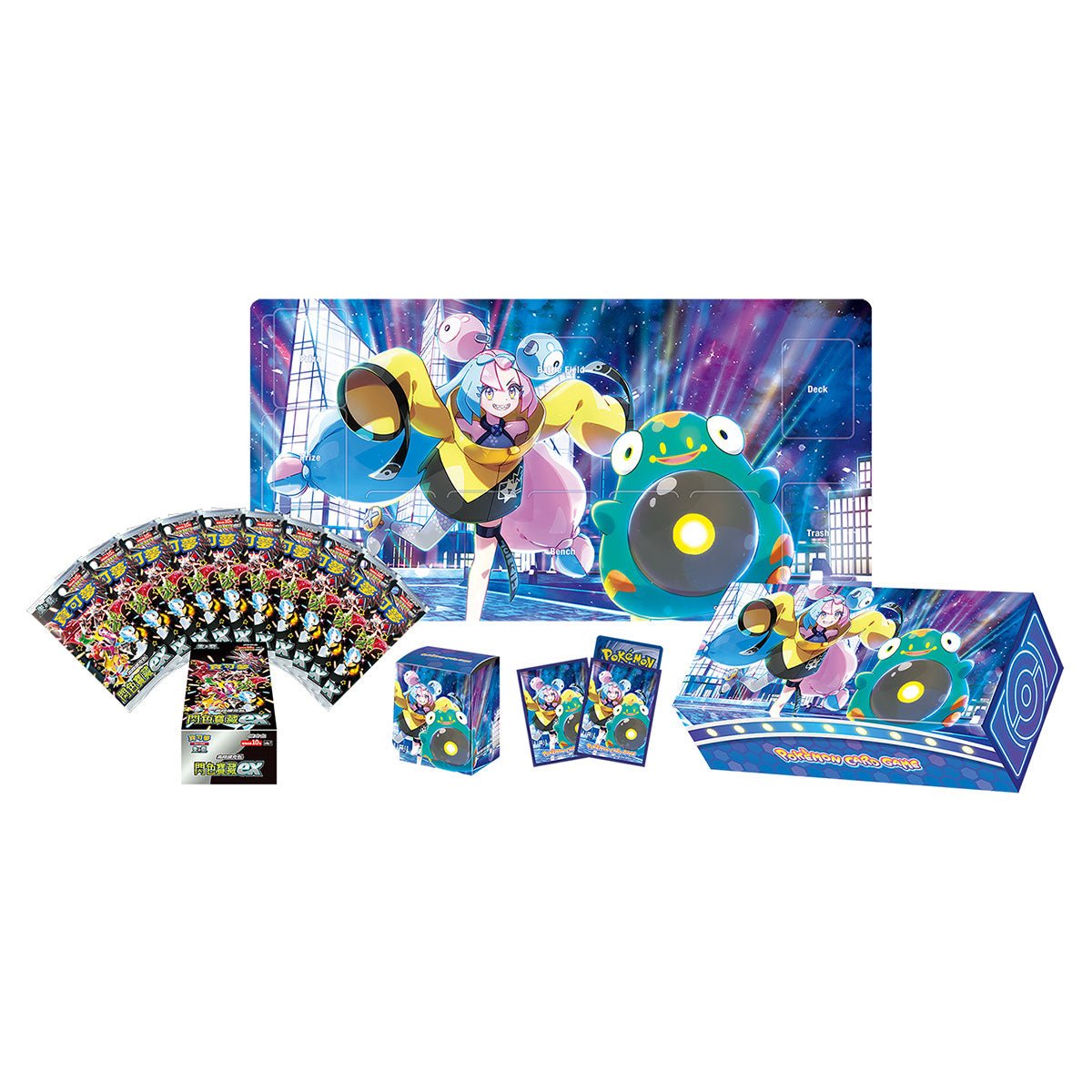 Pokemon TCG 寶可夢集換式卡牌遊戲 朱&紫高級擴充包/ 閃色寶藏ex特別組合 奇樹 SV4a - PF - Microworks ACG