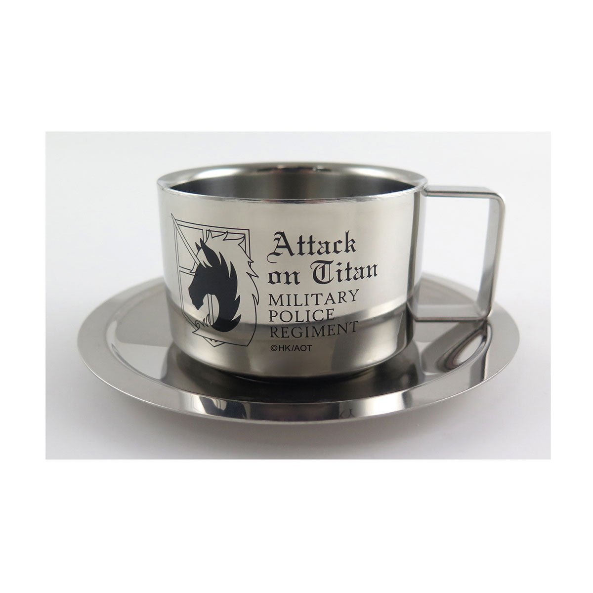 進擊的巨人 不鏽鋼杯盤組 B款 憲兵團 - Microworks ACG