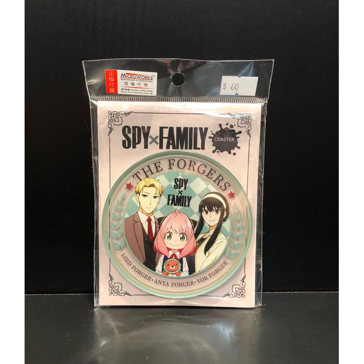 SPY×FAMILY 間諜家家酒 杯墊 - Microworks ACG
