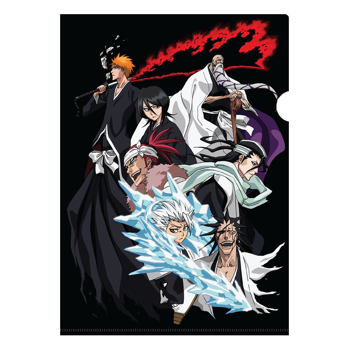 BLEACH死神 A4文件夾 黑色 - Microworks ACG