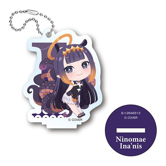 Bandai 扭蛋 HOLOLIVE ENGLISH亞加力膠牌吊飾 - Microworks ACG