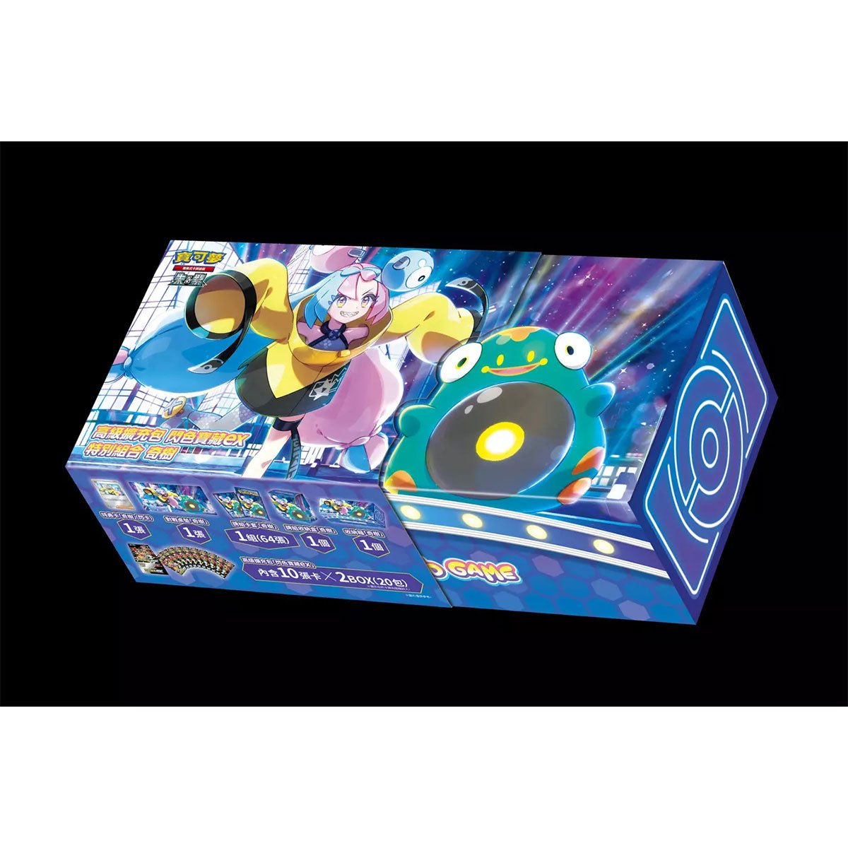 Pokemon TCG 寶可夢集換式卡牌遊戲 朱&紫高級擴充包/ 閃色寶藏ex特別組合 奇樹 SV4a - PF - Microworks ACG