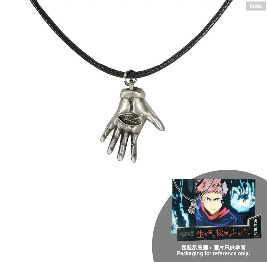 咒術迴戰 角色手造型金屬立體頸鏈 - 虎杖悠仁 - Microworks ACG