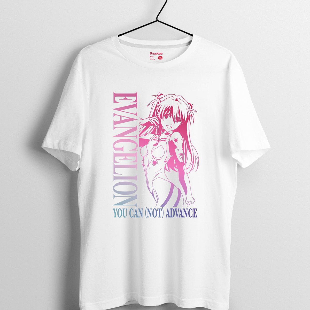 新世紀福音戰士 T-shirt 明日香 (白色) - Microworks ACG