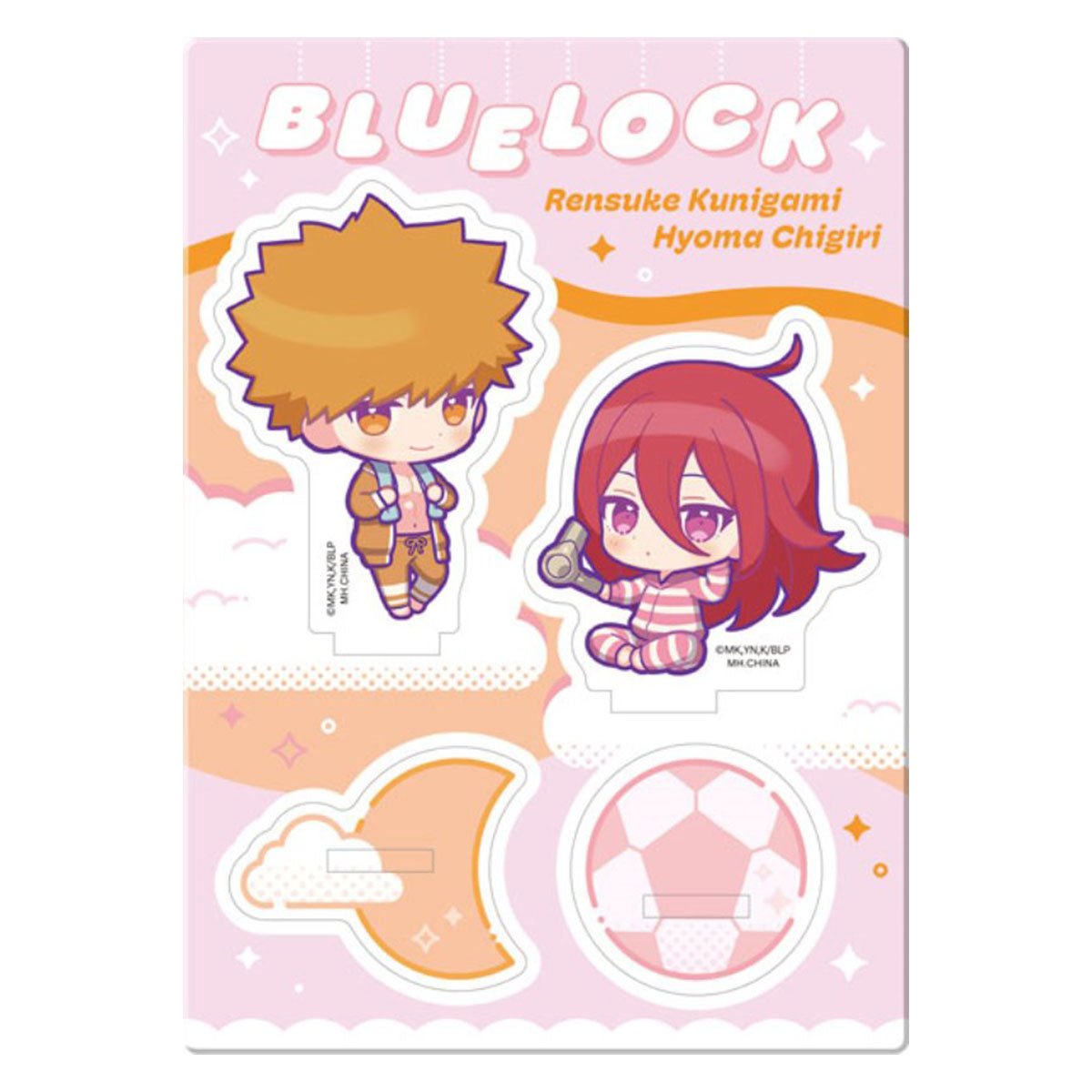 Megahouse [亞克力立牌]《藍色監獄》國神鍊介 & 千切豹馬 - Microworks ACG