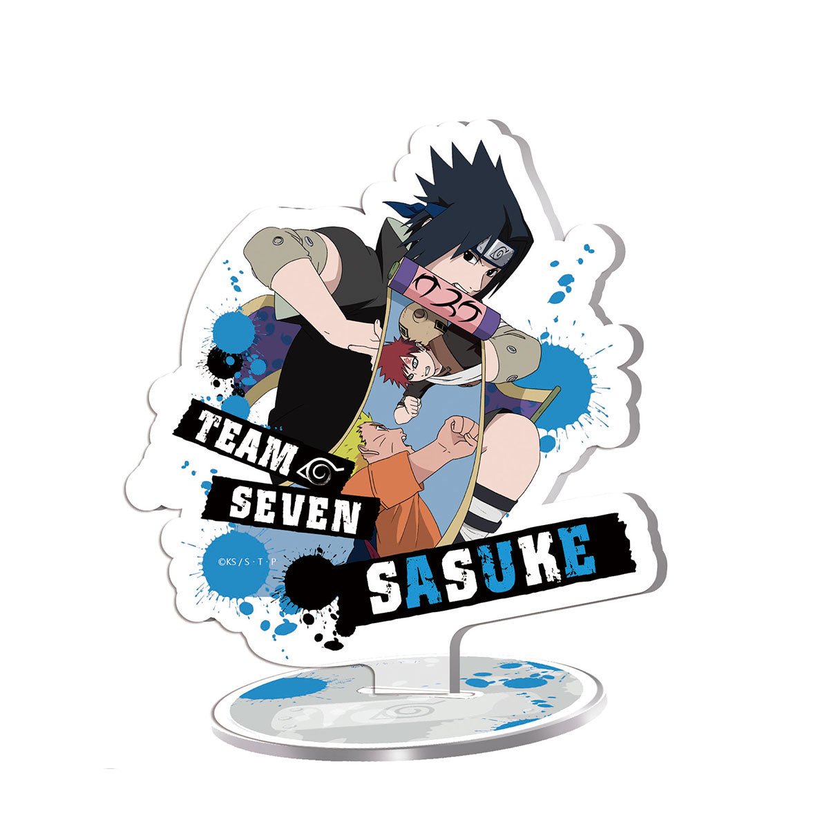 火影忍者疾風傳 壓克力人形立牌 藍佐助 - Microworks ACG