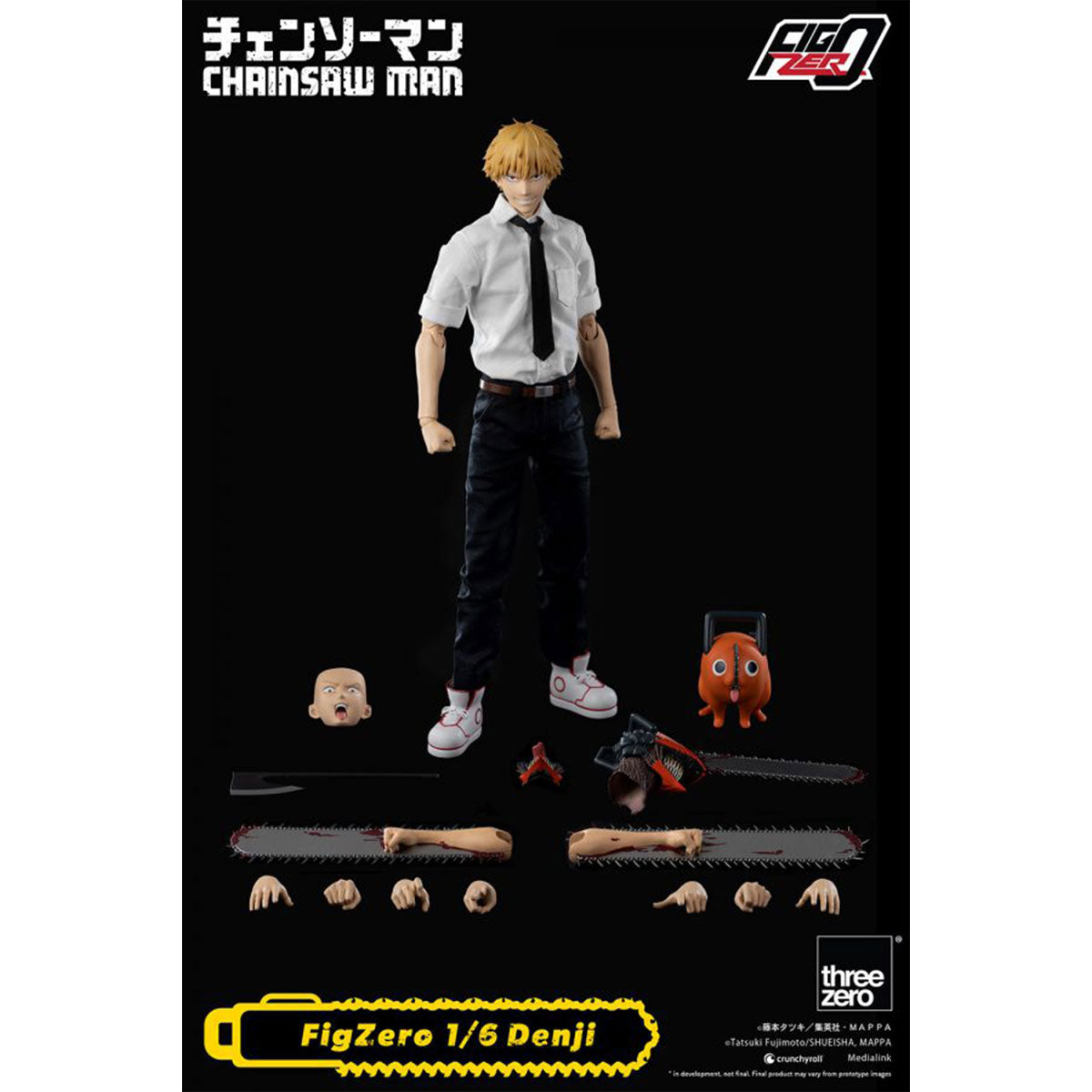 《預訂》threezero《鏈鋸人》FigZero 1/6 淀治《2023年第3季發售》