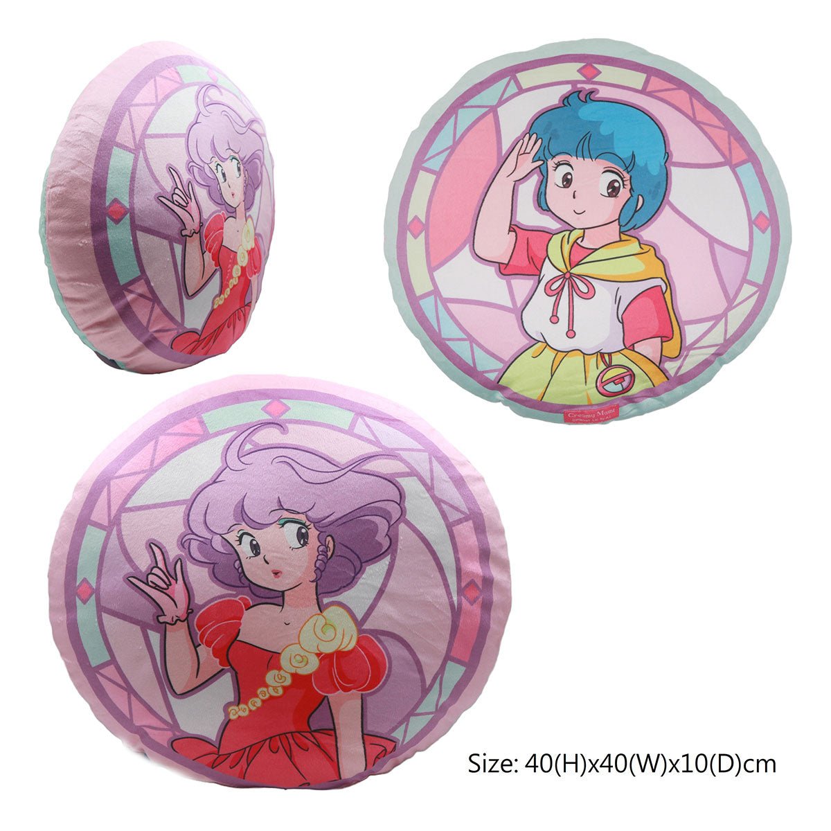 我係小忌廉 圓形抱枕 小忌廉&小桃 - Microworks ACG